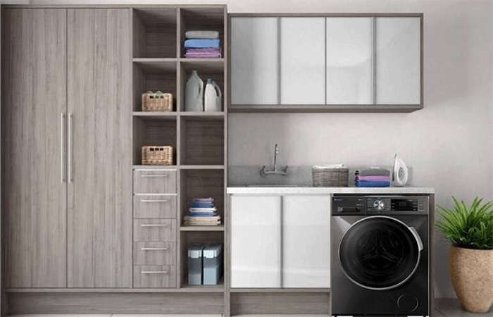máy giặt Casper thiết kế nhỏ gọn dễ dàng phù hợp với nhiều phòng khác nhau